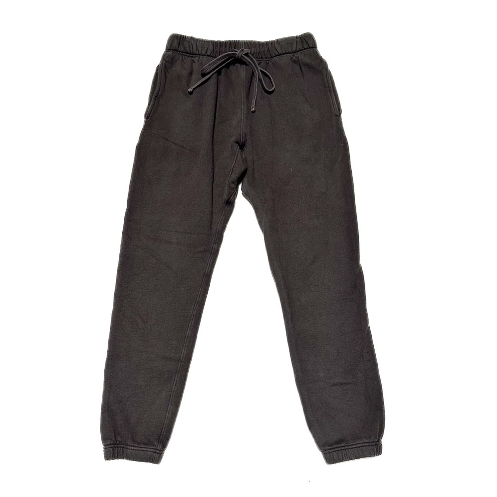 mnml Heavy Fleece 100% Cotton Basic Sweatpants Washed Black Vintage Grey Joggers